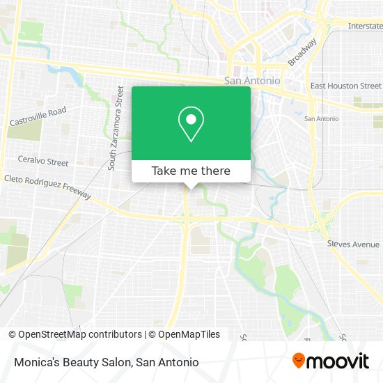 Mapa de Monica's Beauty Salon