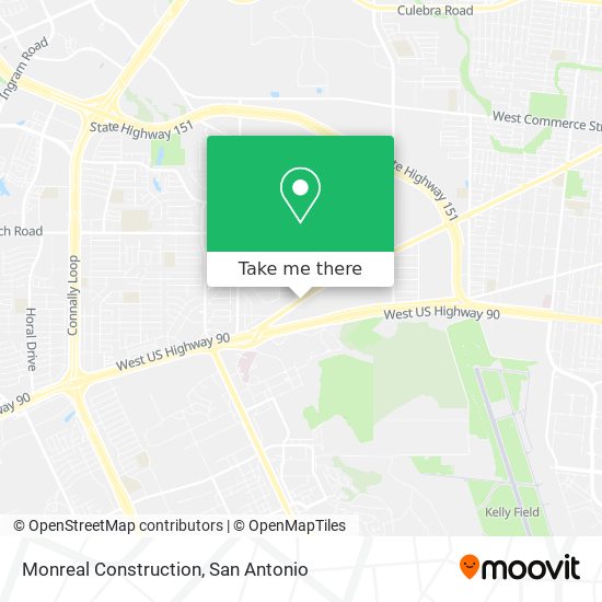Monreal Construction map
