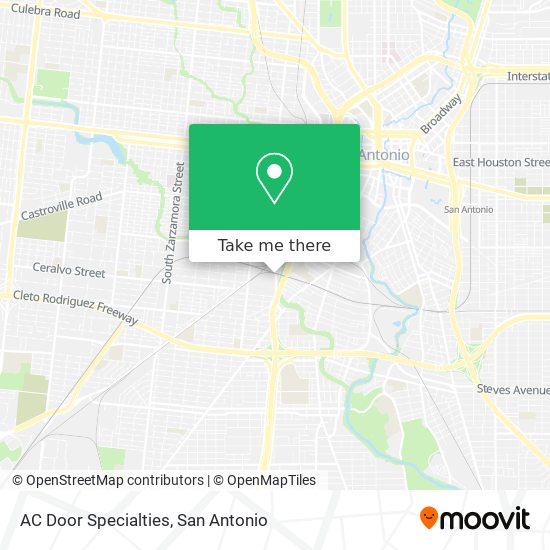 AC Door Specialties map