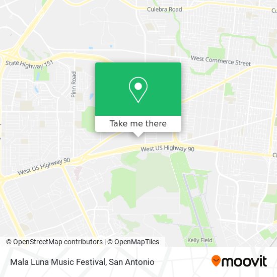 Mala Luna Music Festival map