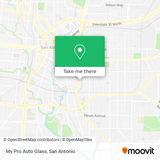 Mapa de My Pro Auto Glass