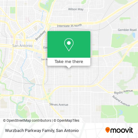 Wurzbach Parkway Family map