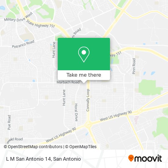 L M San Antonio 14 map