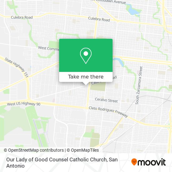 Our Lady of Good Counsel Catholic Church map