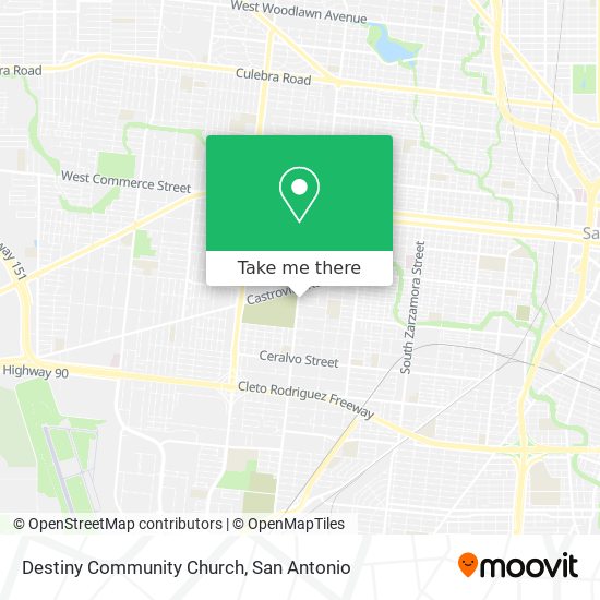 Destiny Community Church map