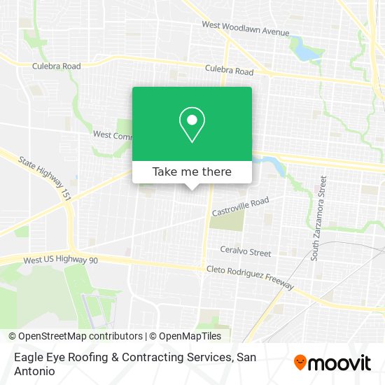 Eagle Eye Roofing & Contracting Services map