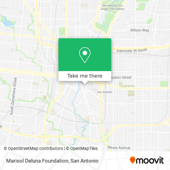 Marisol Deluna Foundation map