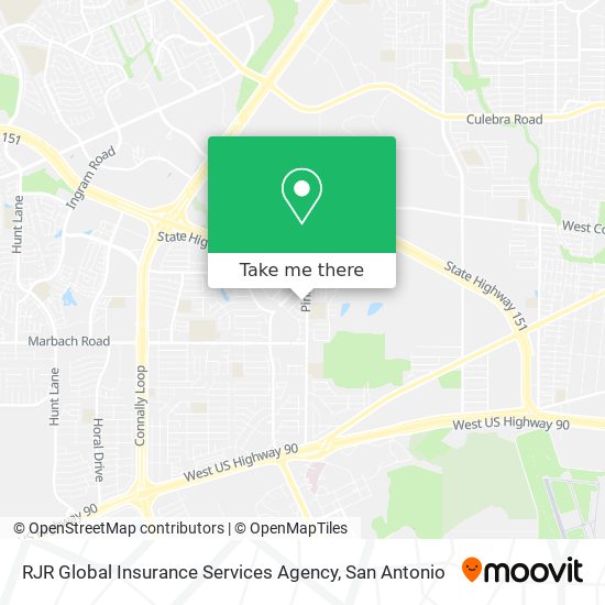RJR Global Insurance Services Agency map