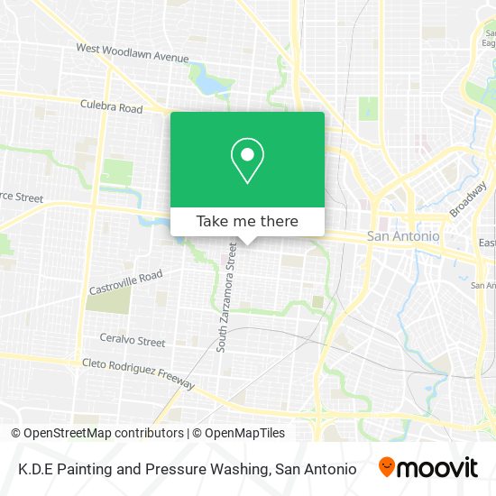 K.D.E Painting and Pressure Washing map