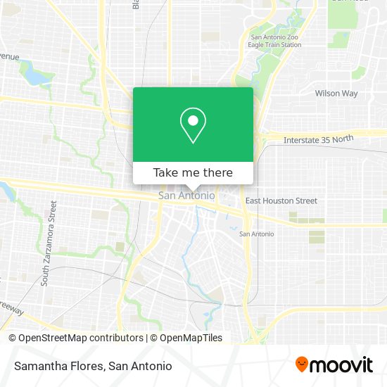 Samantha Flores map