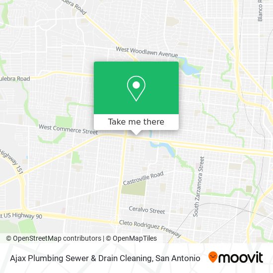 Mapa de Ajax Plumbing Sewer & Drain Cleaning