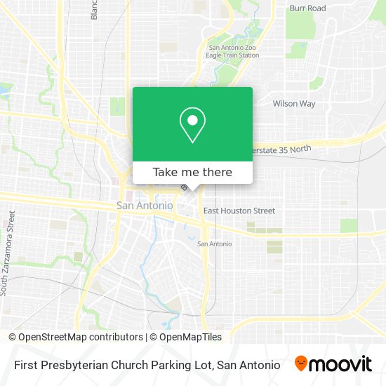 First Presbyterian Church Parking Lot map