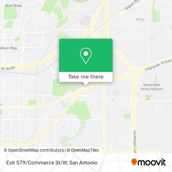 Mapa de Exit 579/Commerce St/W