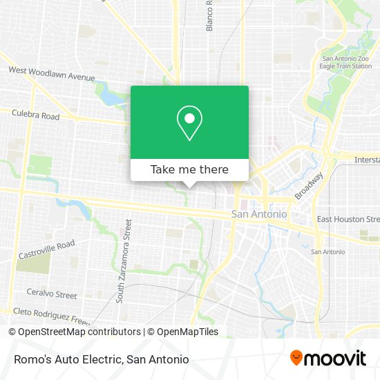 Mapa de Romo's Auto Electric