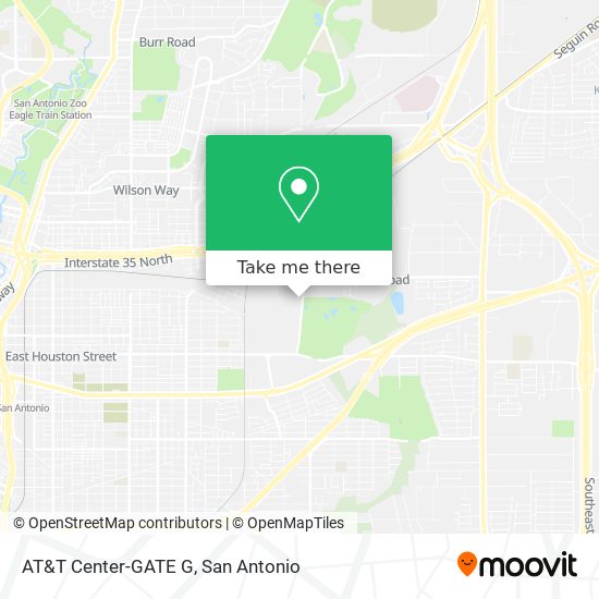 AT&T Center-GATE G map