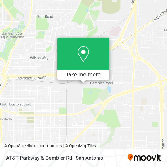 AT&T Parkway & Gembler Rd. map