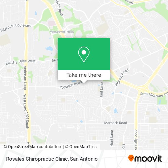 Rosales Chiropractic Clinic map