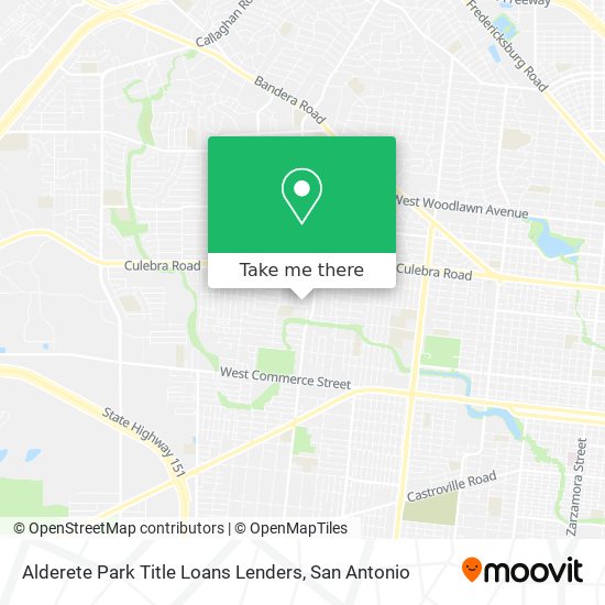 Mapa de Alderete Park Title Loans Lenders
