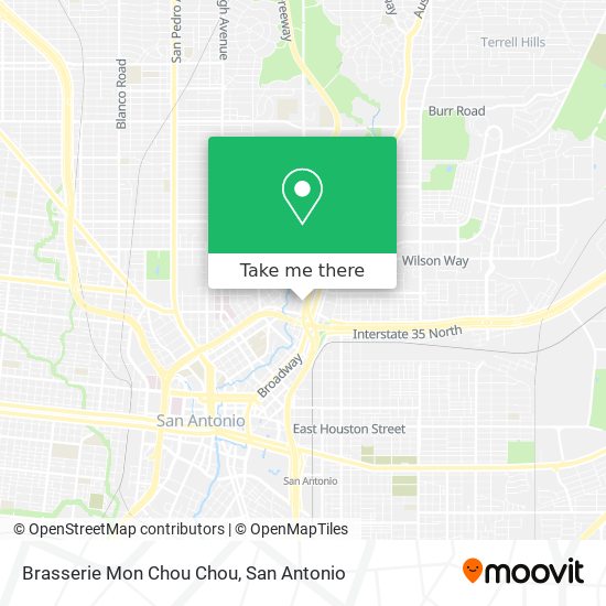Brasserie Mon Chou Chou map
