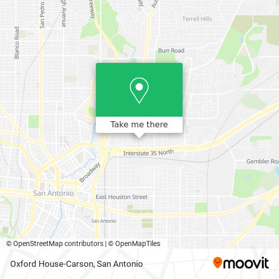 Mapa de Oxford House-Carson