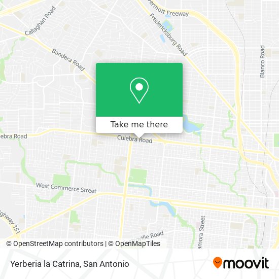 Yerberia la Catrina map