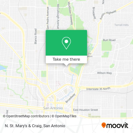 Mapa de N. St. Mary's & Craig