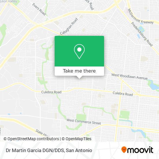 Dr Martin Garcia DGN/DDS map