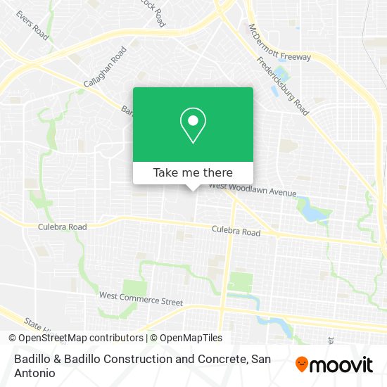 Badillo & Badillo Construction and Concrete map