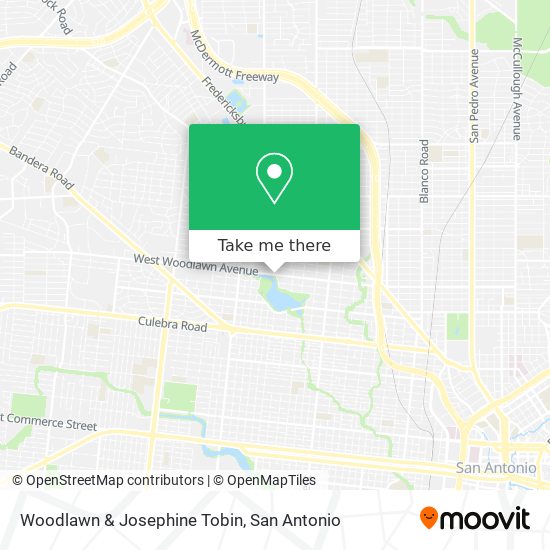 Mapa de Woodlawn & Josephine Tobin