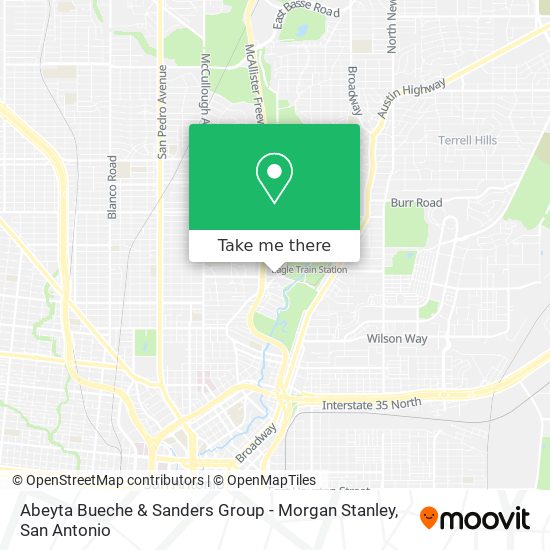 Mapa de Abeyta Bueche & Sanders Group - Morgan Stanley