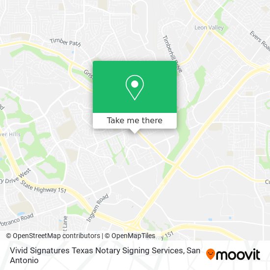 Vivid Signatures Texas Notary Signing Services map