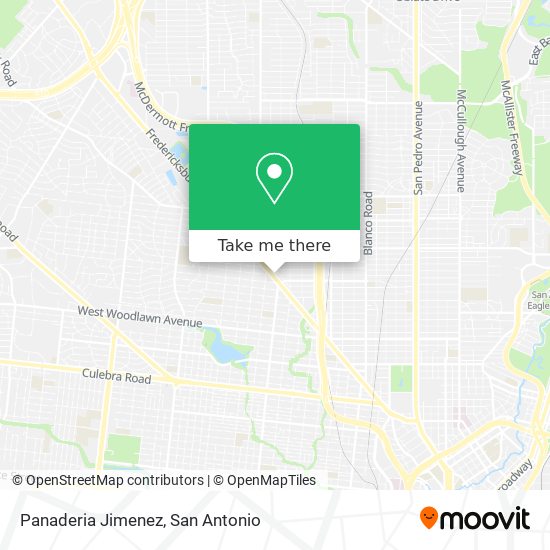 Mapa de Panaderia Jimenez