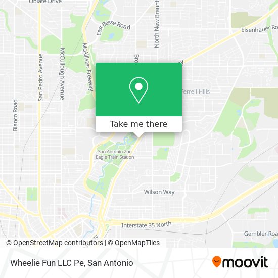 Wheelie Fun LLC Pe map