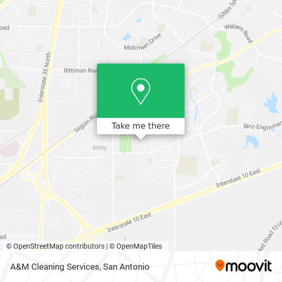 A&M Cleaning Services map
