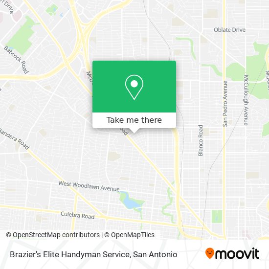 Mapa de Brazier's Elite Handyman Service