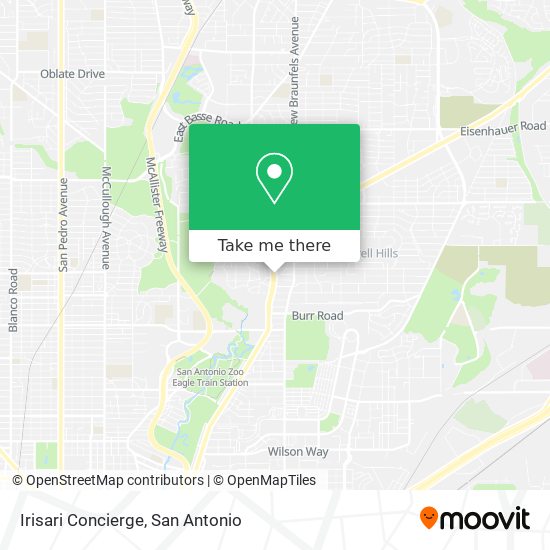 Irisari Concierge map