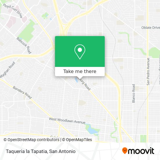 Taqueria la Tapatia map