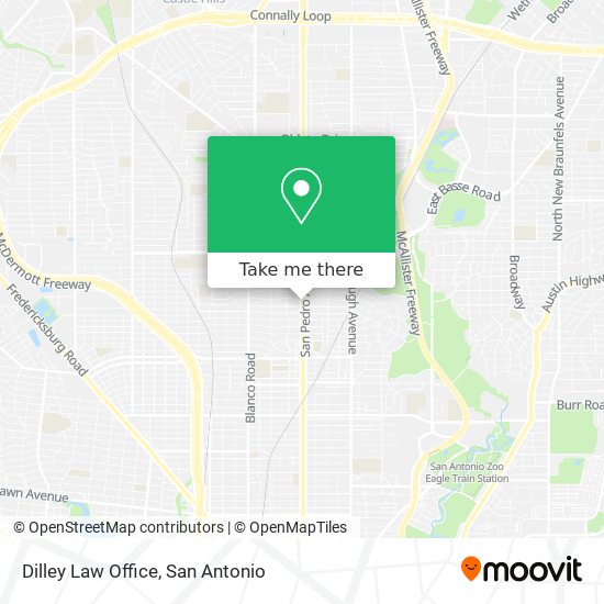 Mapa de Dilley Law Office