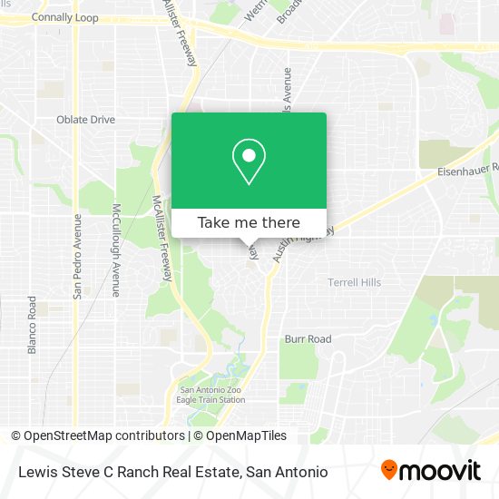 Lewis Steve C Ranch Real Estate map