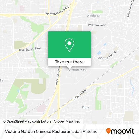 Mapa de Victoria Garden Chinese Restaurant