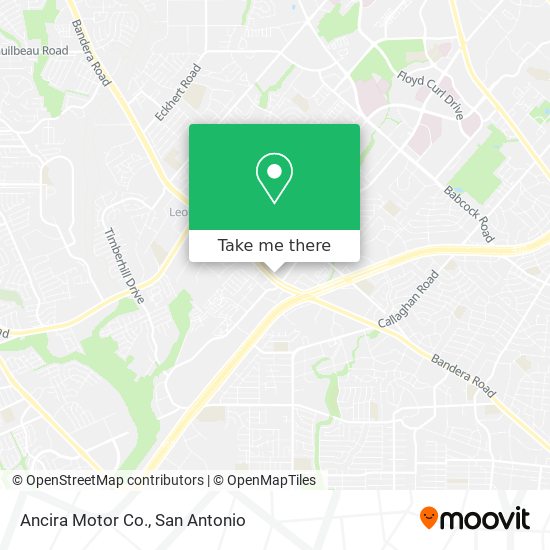 Mapa de Ancira Motor Co.