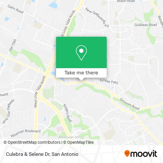 Culebra & Selene Dr map