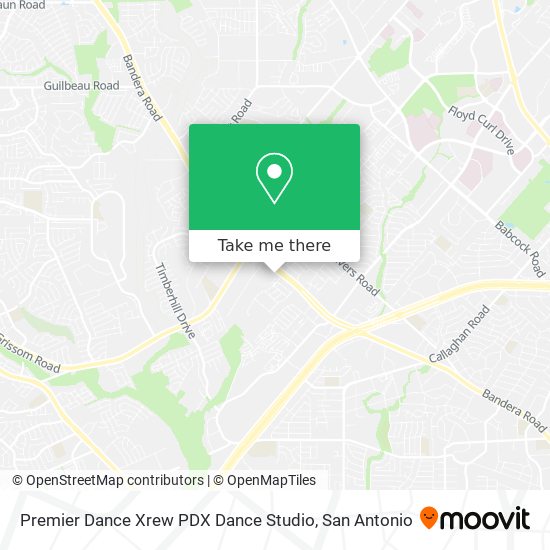 Premier Dance Xrew PDX Dance Studio map