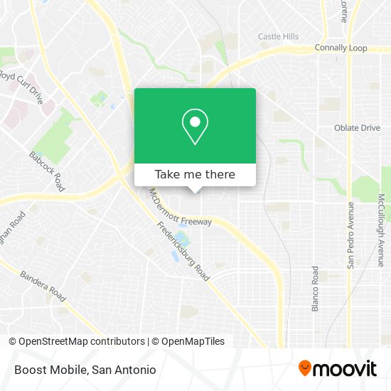 Boost Mobile map