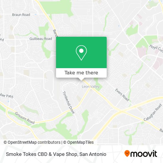 Mapa de Smoke Tokes CBD & Vape Shop