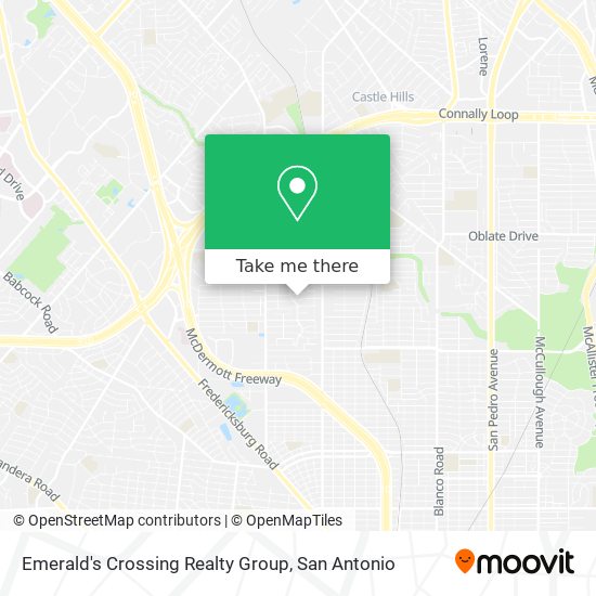 Mapa de Emerald's Crossing Realty Group