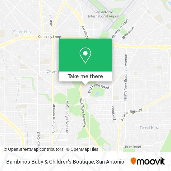 Bambinos Baby & Children's Boutique map