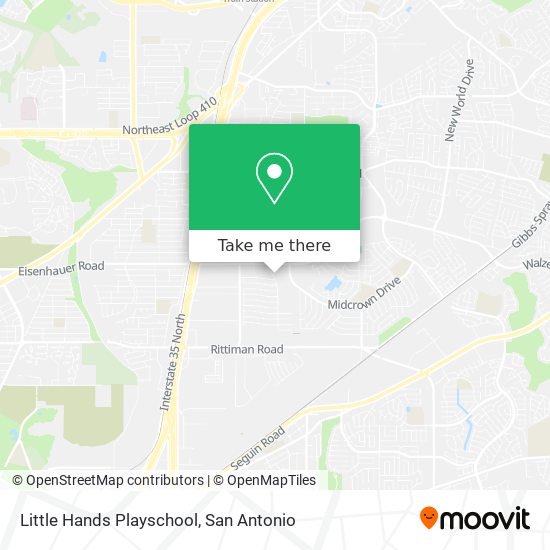 Mapa de Little Hands Playschool