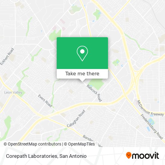 Corepath Laboratories map