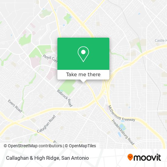 Callaghan & High Ridge map